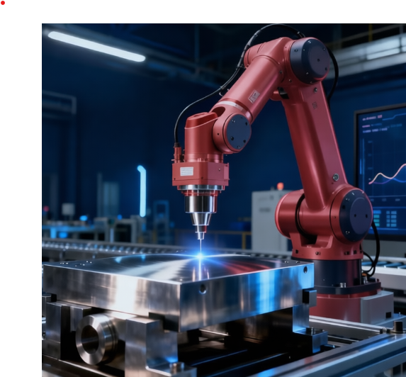 青岛新控铝铸件去毛刺机器人系列：从