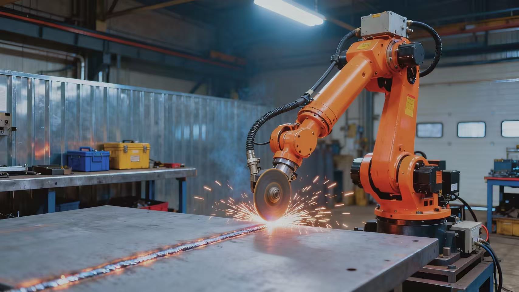 青岛新控焊缝打磨机器人应用解析：创新技术与行业实践